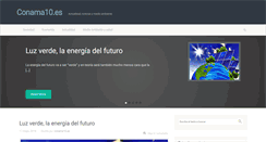 Desktop Screenshot of conama10.es